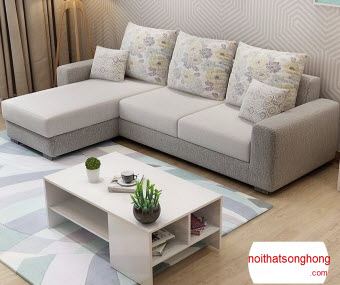 SOFA NỈ GÓC L CAO CẤP 